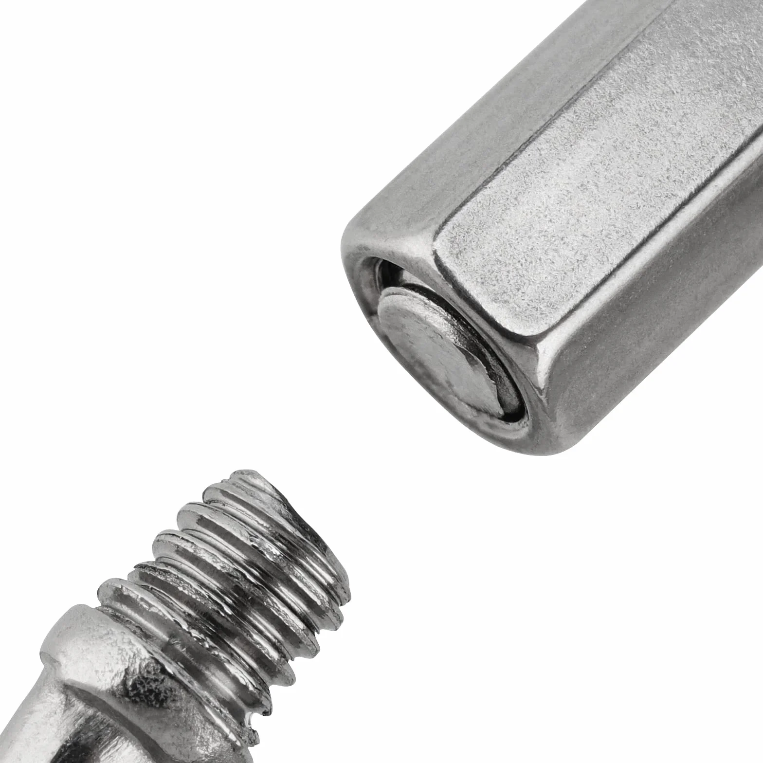 28 Stück M4 Edelstahl Kettenglied Schraubverbinder mit Schraubverbinder, 4mm x 40mm Kettenglied Kettenverbinder 4mm, Kettennotglied für Karabiner Hängematte Camping, Outdoor, 160kg Tragkraft