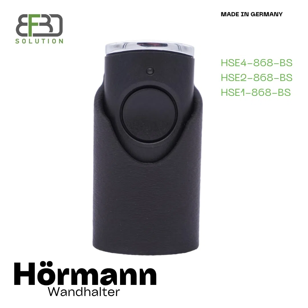 Wandhalterung für Hörmann Handsender HSE4, HSE2, HSE1-868-BS Fernbedienung – Halterung Zubehör für Garagentoröffner