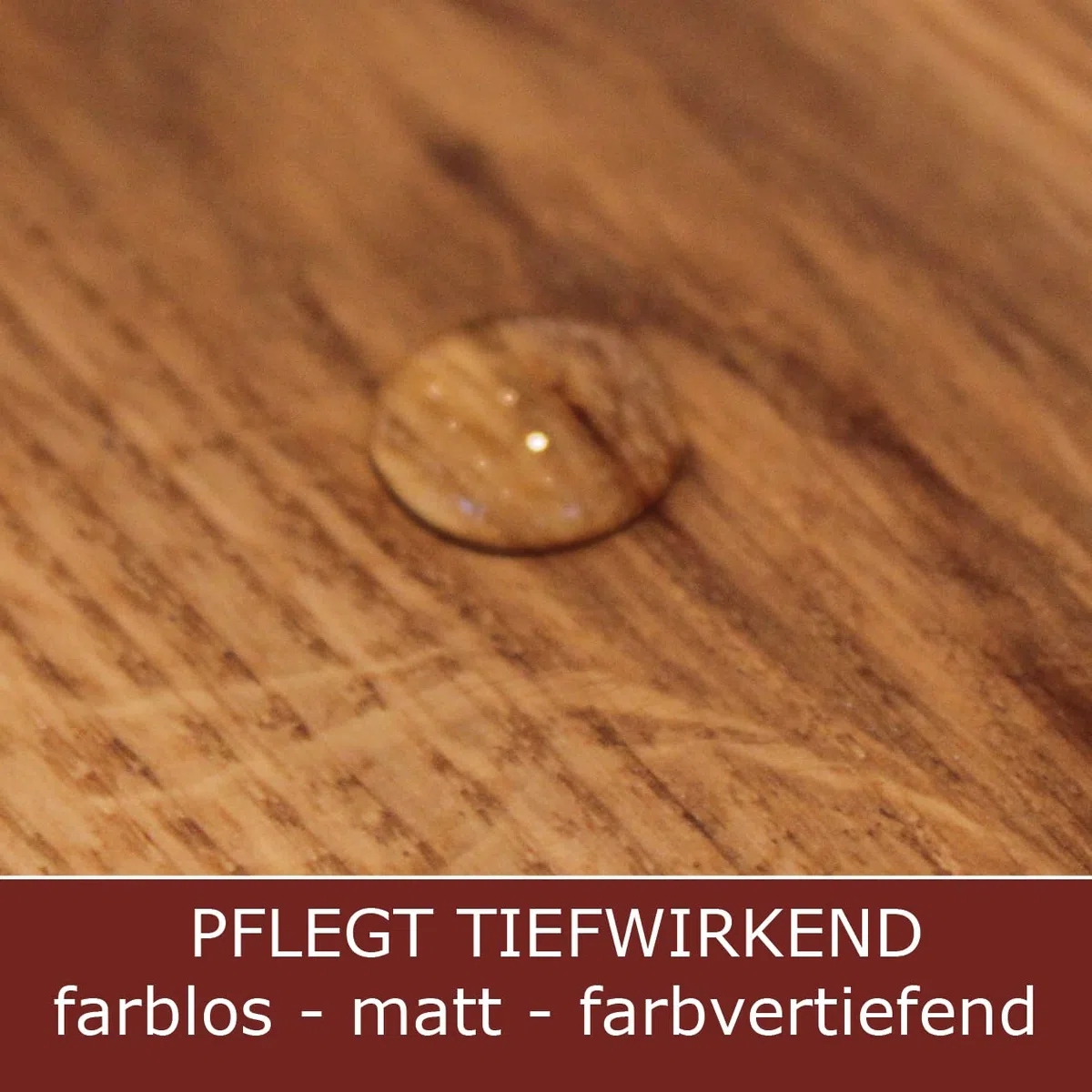 OLI-NATURA Holz-Pflegeöl für innen (geeignet für Möbel, Treppe, Parkett und Holz-Boden), 1 Liter, Farblos/natur