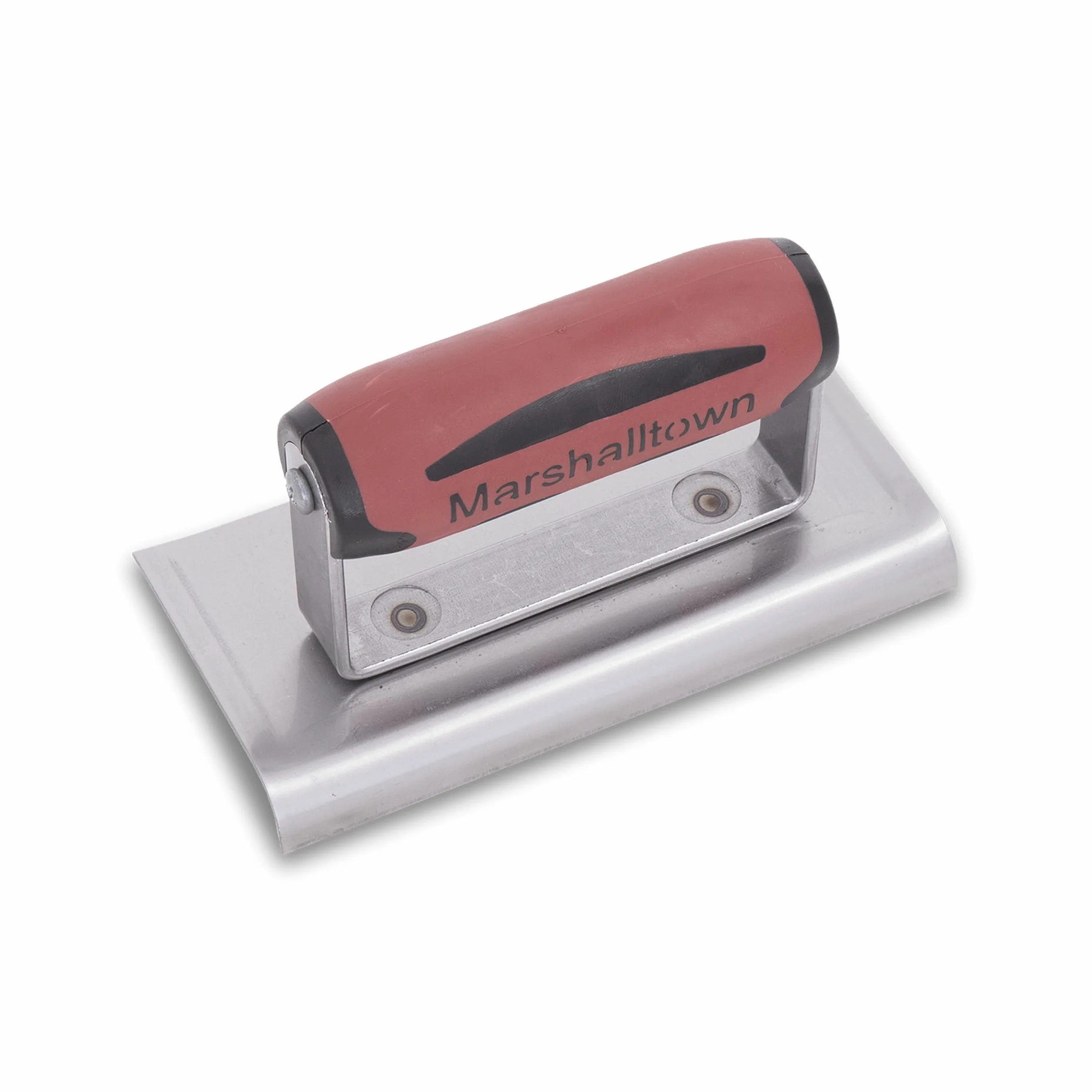 Marshalltown 136D Kantenkelle, gebogene Enden, Durasoft Griff, R 10 mm, L 13 mm, Carbonstahl, Maße:152x76 mm