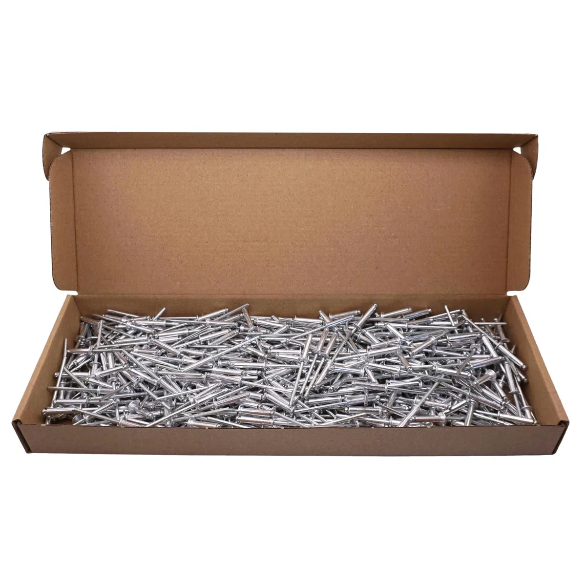 SKIR'CO (400 Stück) Aluminium Blindnieten 4,0 x 20 mm Stahldorn Popnieten Kuppelkopf DIN 7337 Nieten