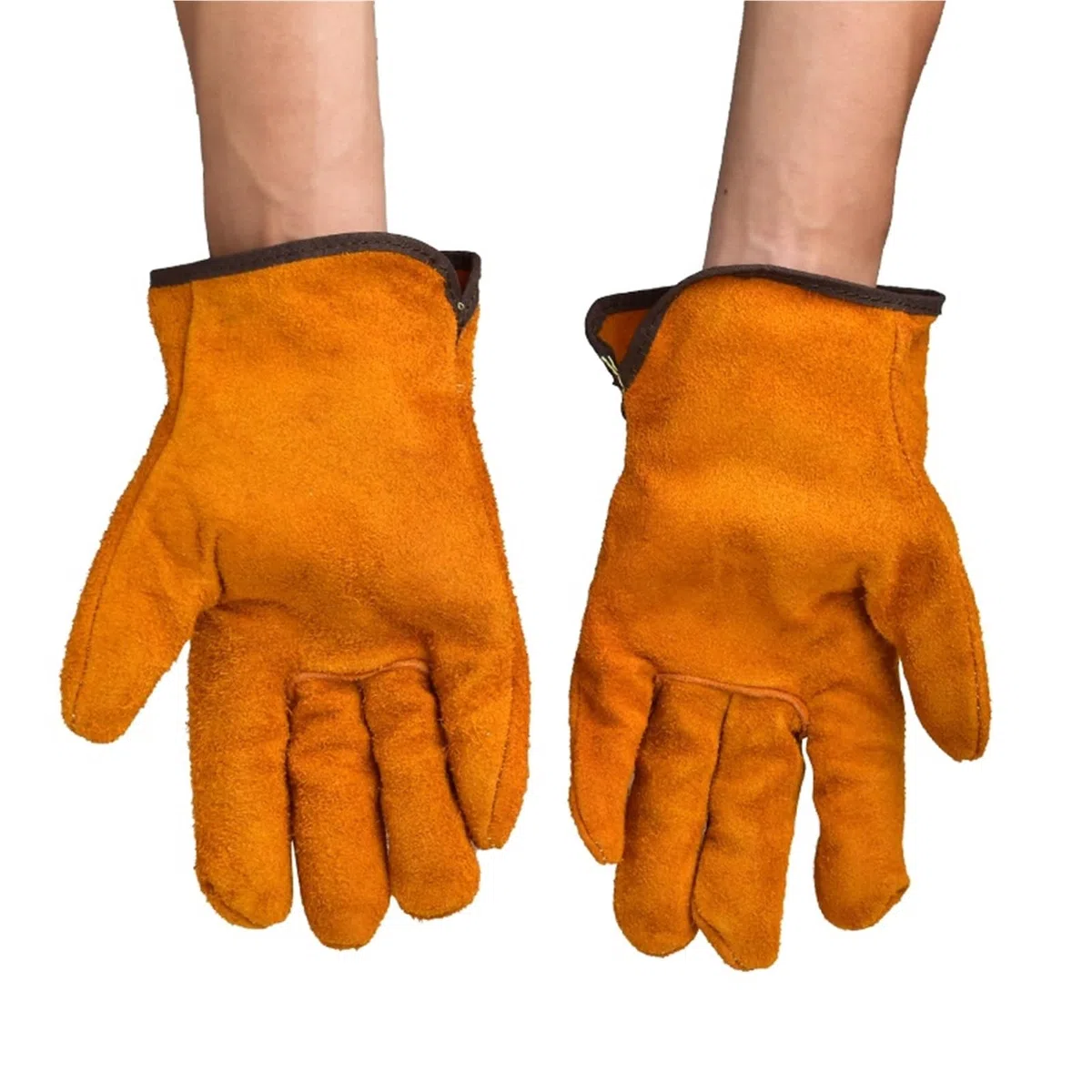 3/5/10 Paar Arbeitshandschuhe, Weicher Schweißschutz Aus Leder, Langlebig Und Isoliert for Verschiedene Aufgaben(10pairs)