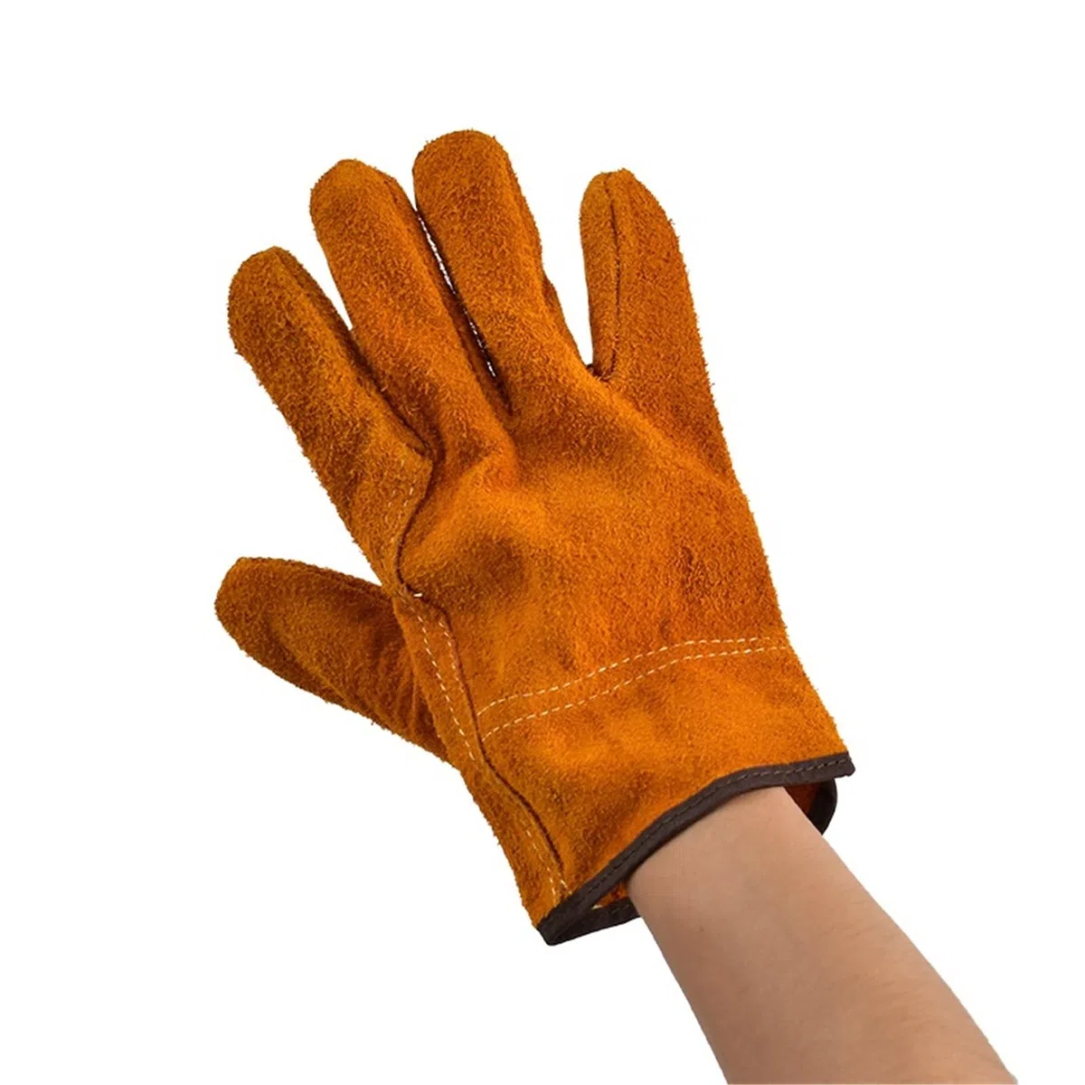 3/5/10 Paar Arbeitshandschuhe, Weicher Schweißschutz Aus Leder, Langlebig Und Isoliert for Verschiedene Aufgaben(10pairs)
