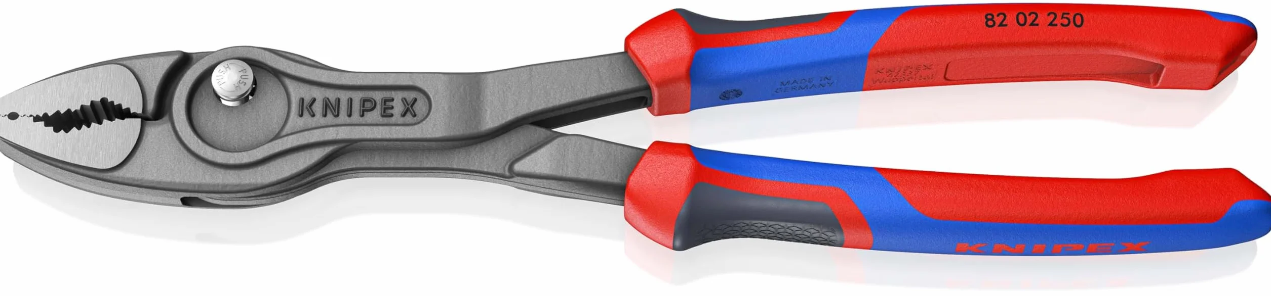 KNIPEX TwinGrip Front- und Seitengreifzange mit Comfort-Griffen 250 mm, 82 02 250