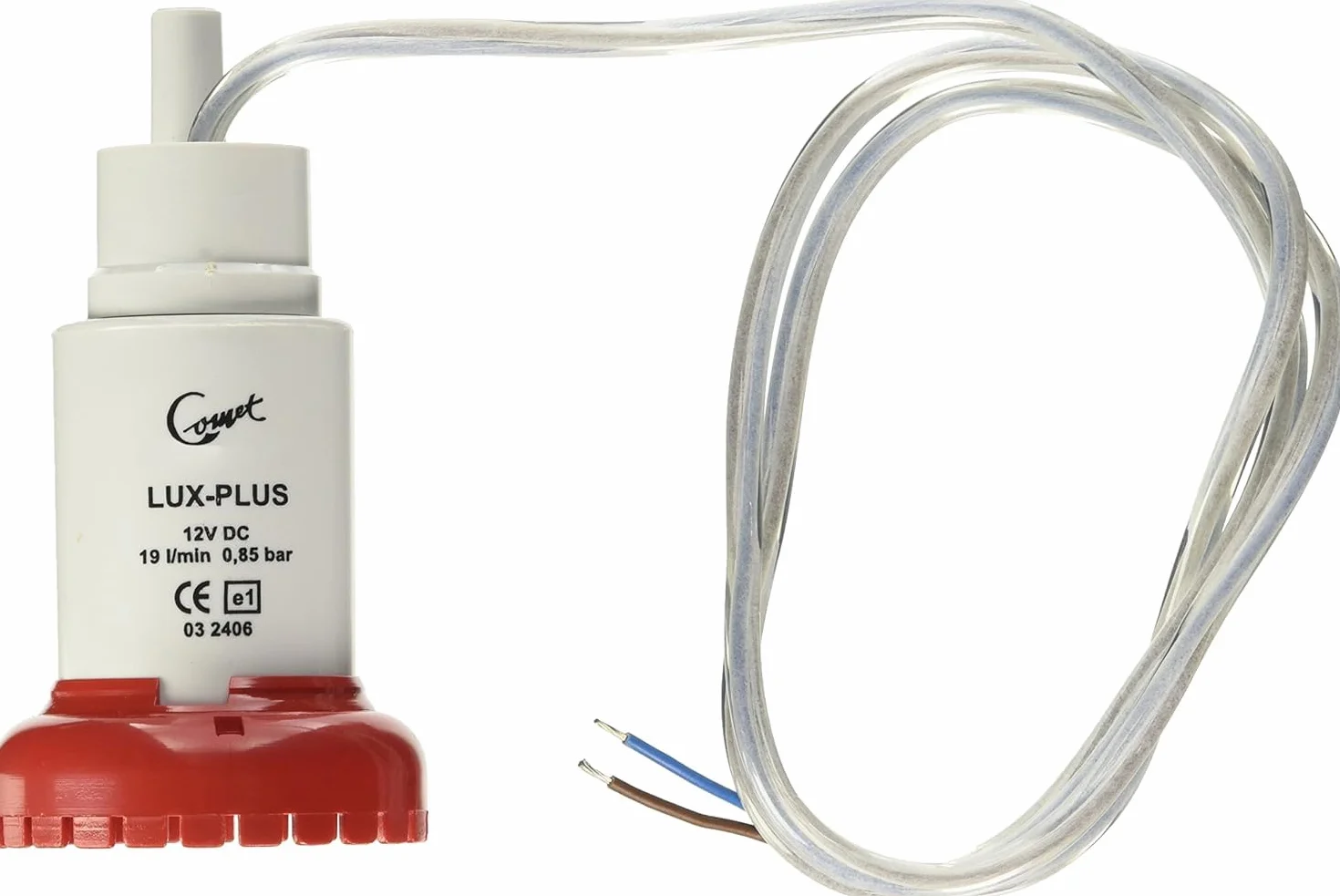 Comet Tauchpumpe Lux-Plus 19 l 0,85 bar lose, Rot