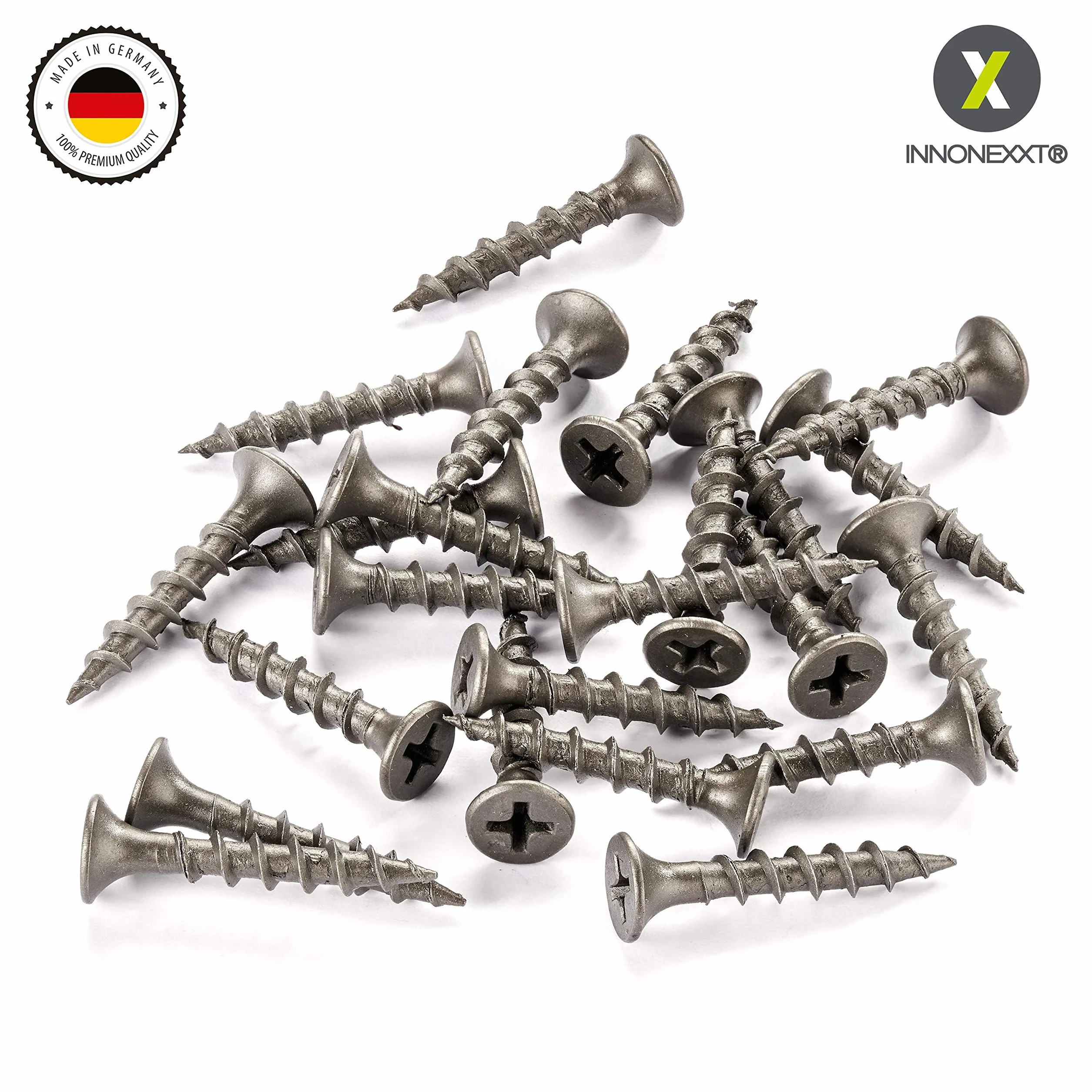 Premium Schnellbauschraube mit Grobgewinde | 3,9 x 35 mm | Gipskarton-Schraube, Rigipsschrauben, Trockenwandschrauben, Universalschrauben | Made in Germany | 500 Stück | Kreuzschlitz