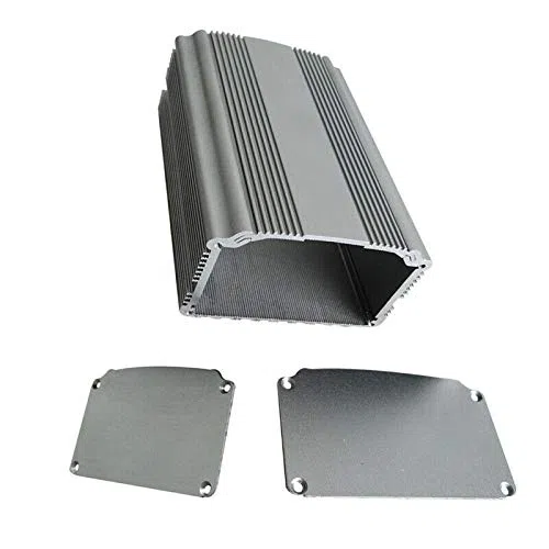 Aluminium-Projektbox (XD-81) Aluminium-Instrumenten-Elektro-Projektbox, elektronisches Gehäuse, DIY, zum Halten von Leiterplatten, 43 x 78 x 100 mm