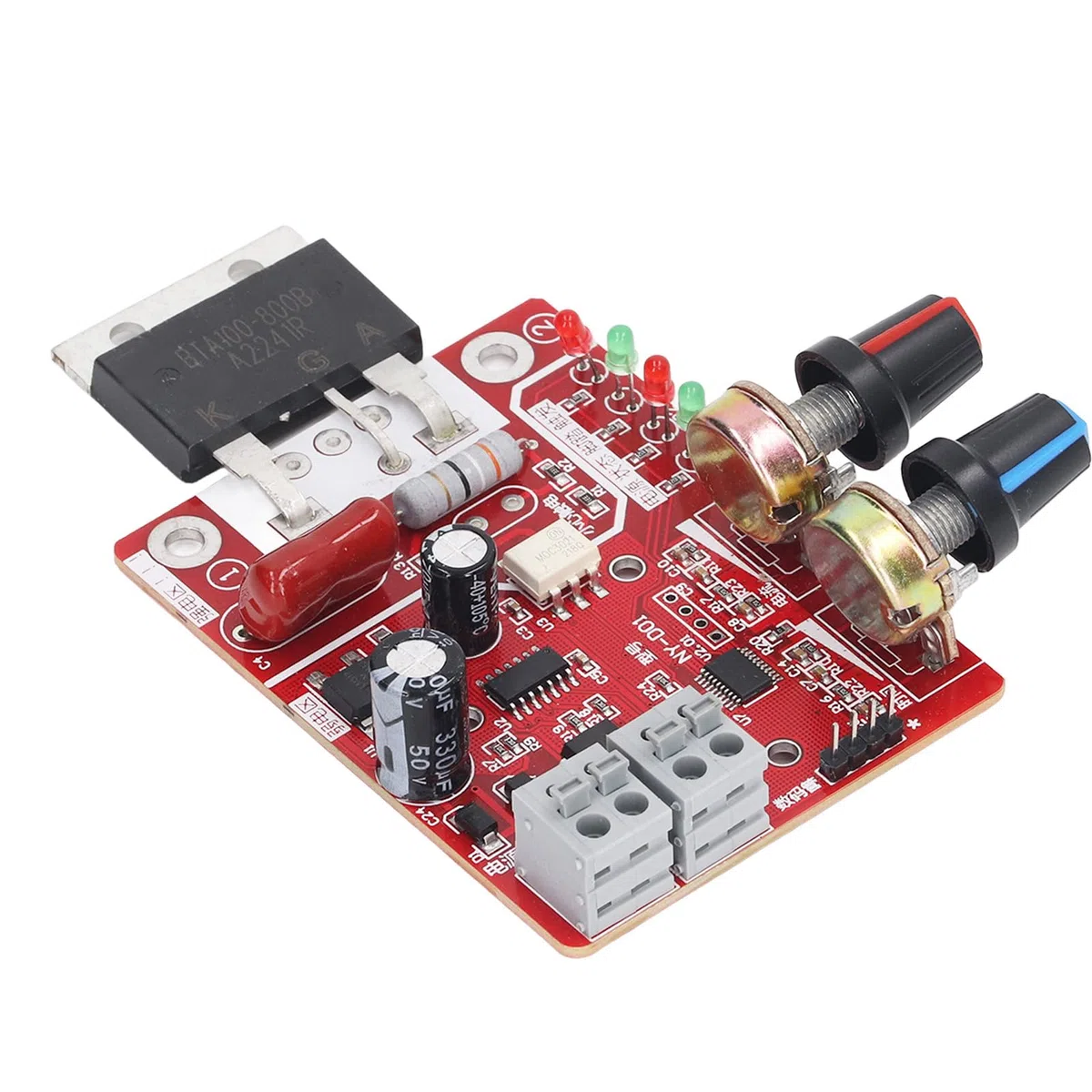Punktschweiß-Steuerplatine, Digitale PCB-Leiterplatine für DIY-Punktschweißgerät mit Zeitstromsteuerung, Hochleistungs-Punktschweißmaschine Platine für präzises Schweißen