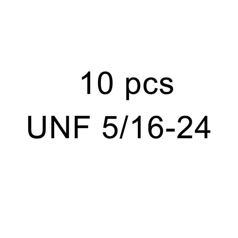 2/5/10 Stück UNF 10# 1/4 5/16 3/8 7/16 1/2 304 A2-70 Edelstahl UK US Feingewinde Sechskant-Kontermutter mit Nyloneinsatz Selbstsichernde Nylock-Kontermutter (Size : UNF 5/16-24 10pcs)