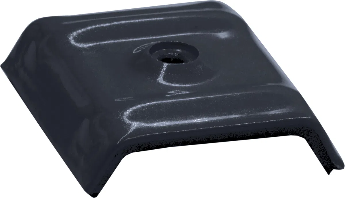 Dachplatten Kalotten für Trapezblech 26mm Farbe RAL 7016 | Aluminium + EPDM | 100 Stück