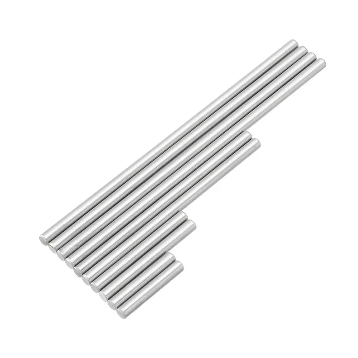 10 Stück 5,3 mm Auswerferstifte-Set for Drücken von Bohrknöpfen, hohe Härte, vollständige Spezifikationen, Stahlreibahle, Werkzeugmaschinenzubehör
