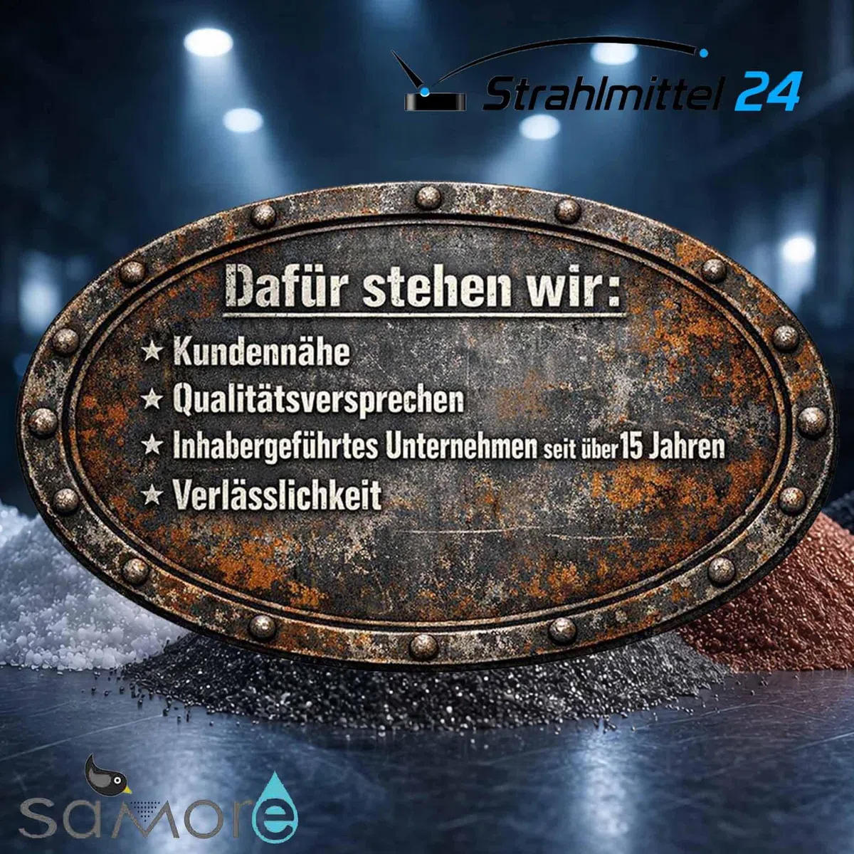25 kg Glasperlen Strahlmittel 200-300 µm
