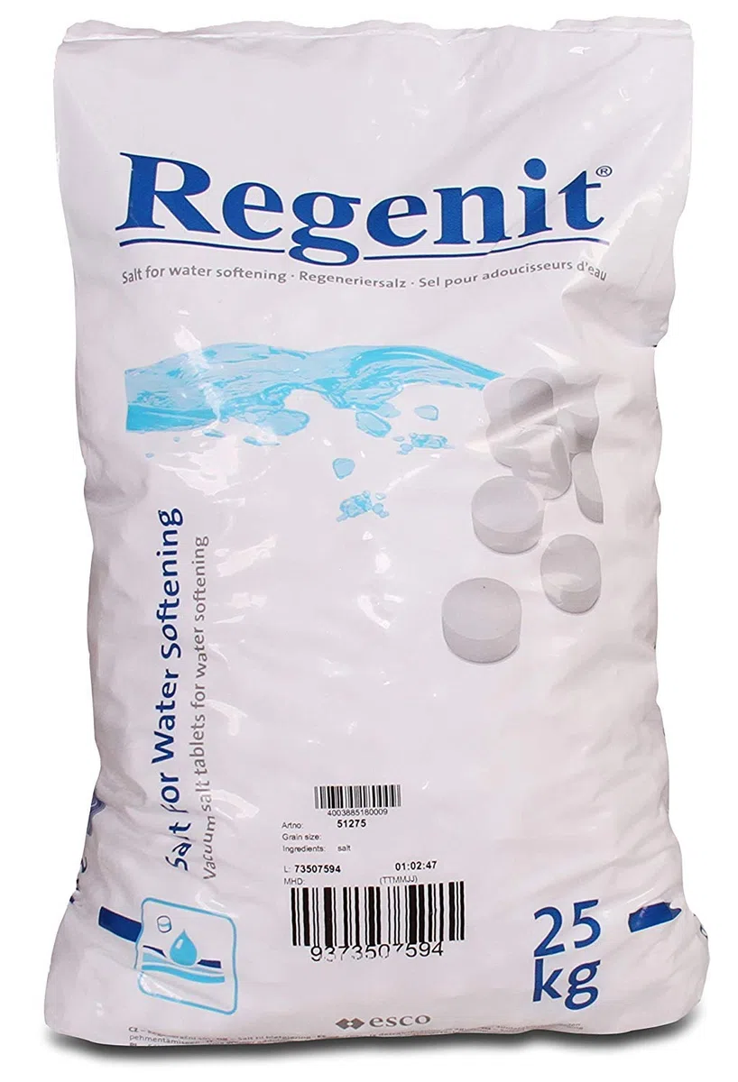 Regeneriersalz Tabletten Siedesalz zur Wasserenthärtung 25 kg Sack