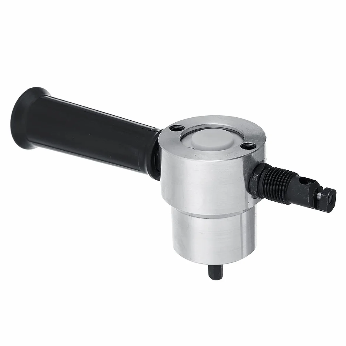 Doppelkopf-Blechknabberschneider, 360 Grad verstellbar, Bohrmaschinen-Nibbler-Schneidwerkzeug-Set
