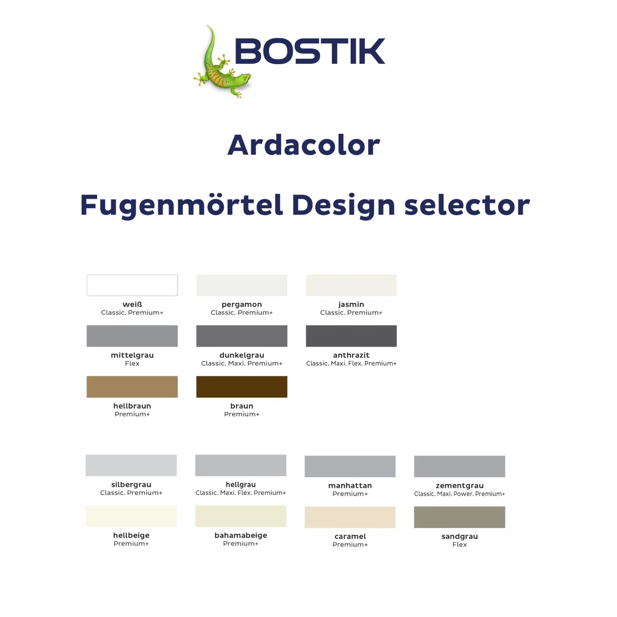 Bostik 30603959 ARDACOLOR FLEX hellgrau Fugenmörtel