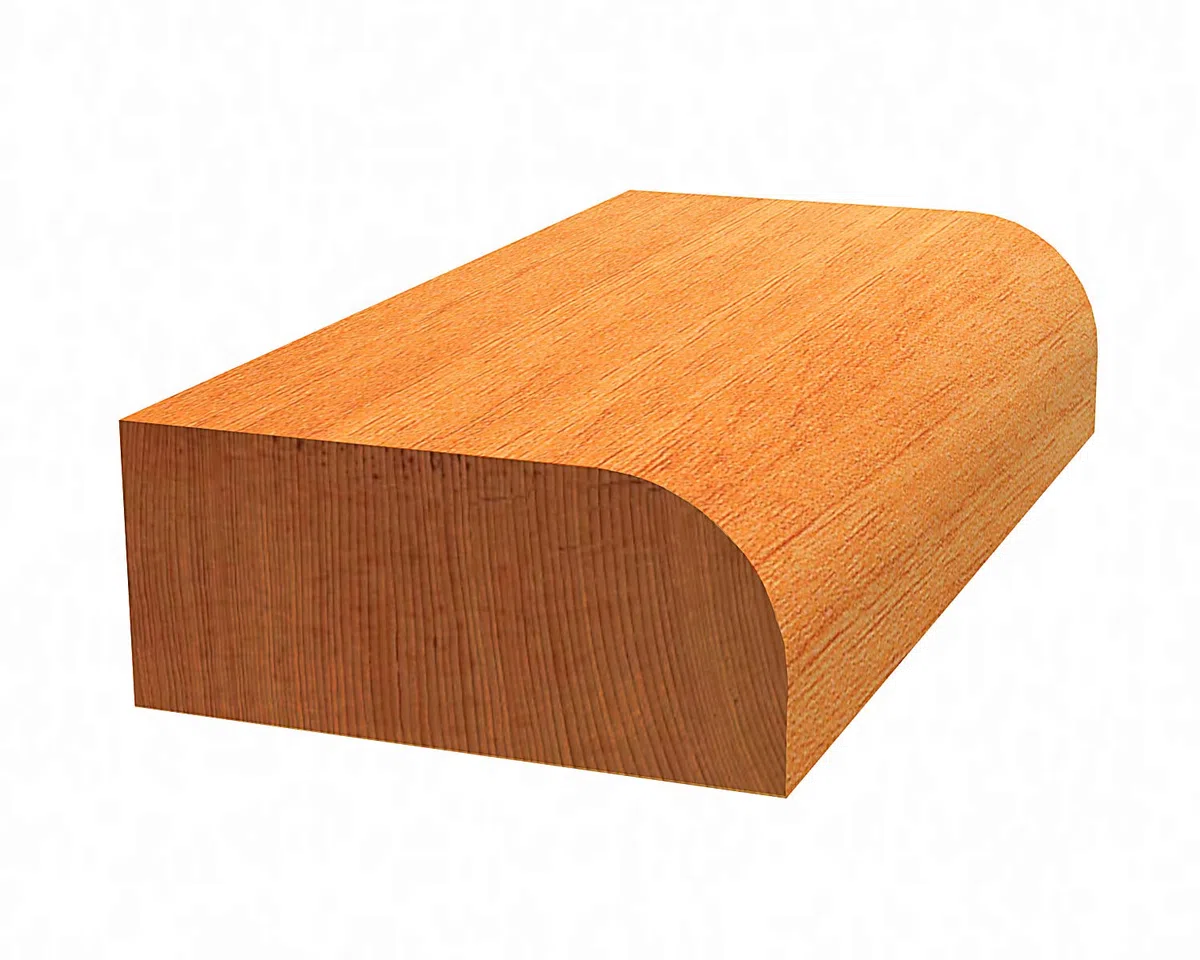 Bosch Professional Abrundfräser Standard for Wood (für Holz, Radius 15 mm, Arbeitslänge 22 mm, Zubehör Handfräse)