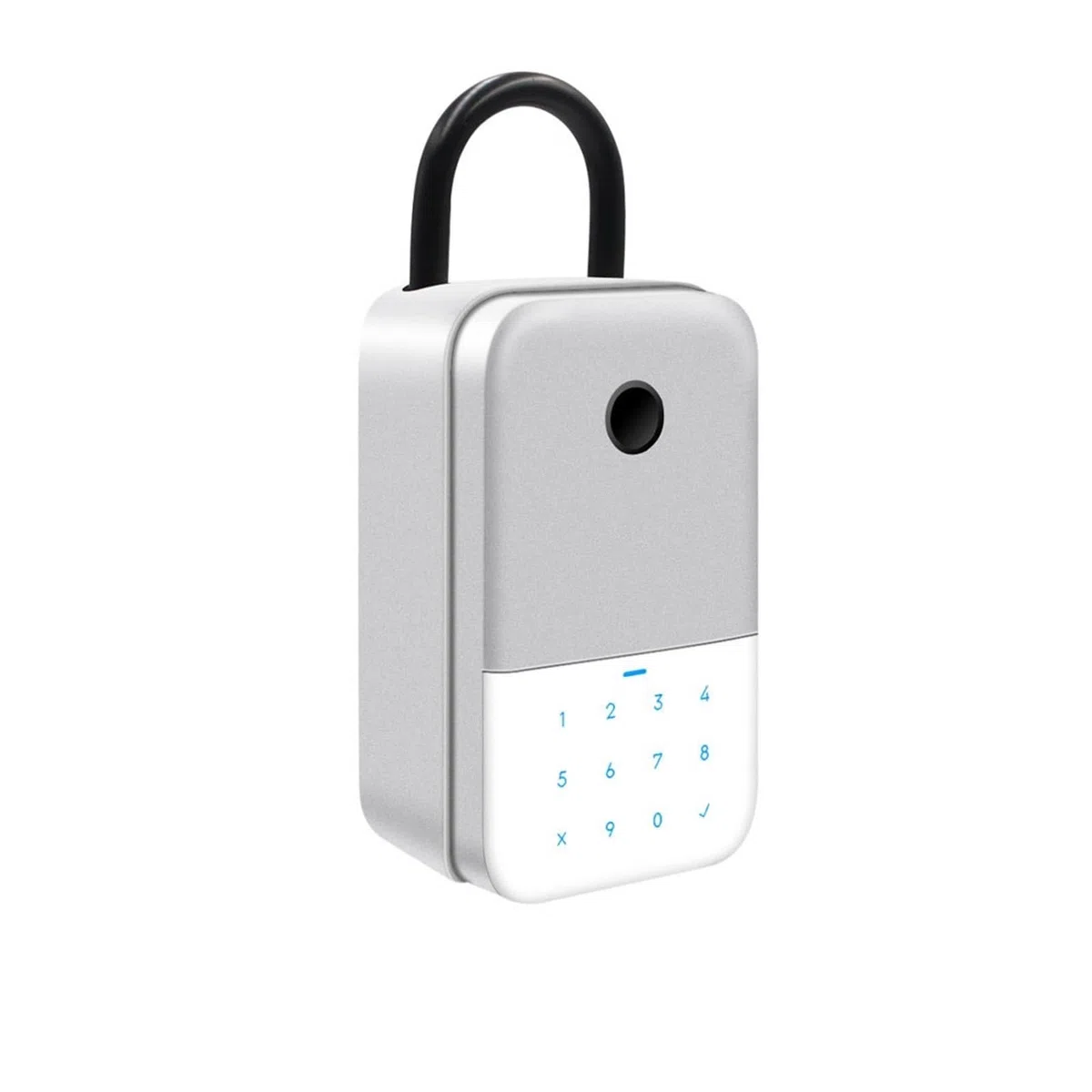 Safe Outdoor Smart Finrabdruck-schlüsselkasten Larung Heime Tastensperre Sicherungskasten TTlock App Entsperren Sicherheitsbox Vorhänschloss(TTLOCK-Finger)