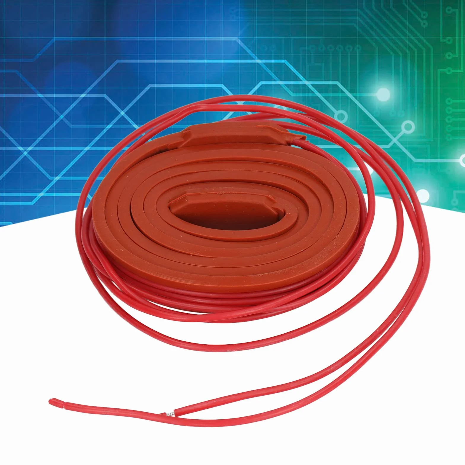 Ölrohr heizungen 80W selbst gesteuerte Heizkabel Wasserdicht Flexible Silikon Heizband Frost Heizleitungen Klimaanlage Kompressor Heizband(DC12V)