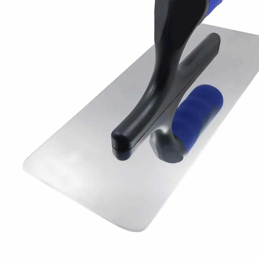 Beton Edger Venezianische Kelle Aus Edelstahl, Glättkelle Trockenbau zum Lackieren, Trimmshaper, Verputzen Putzkelle Maurerkellen mit Softgriff, Glätter Spachtel, Finishing Der Trottoiropper