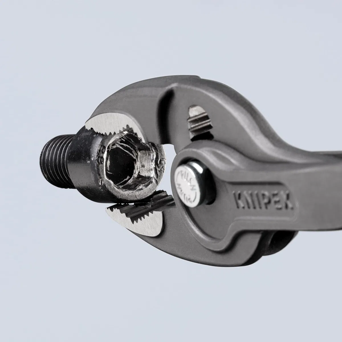 KNIPEX TwinGrip Front- und Seitengreifzange mit rutschhemmendem Kunststoff überzogen 200 mm, 82 01 200