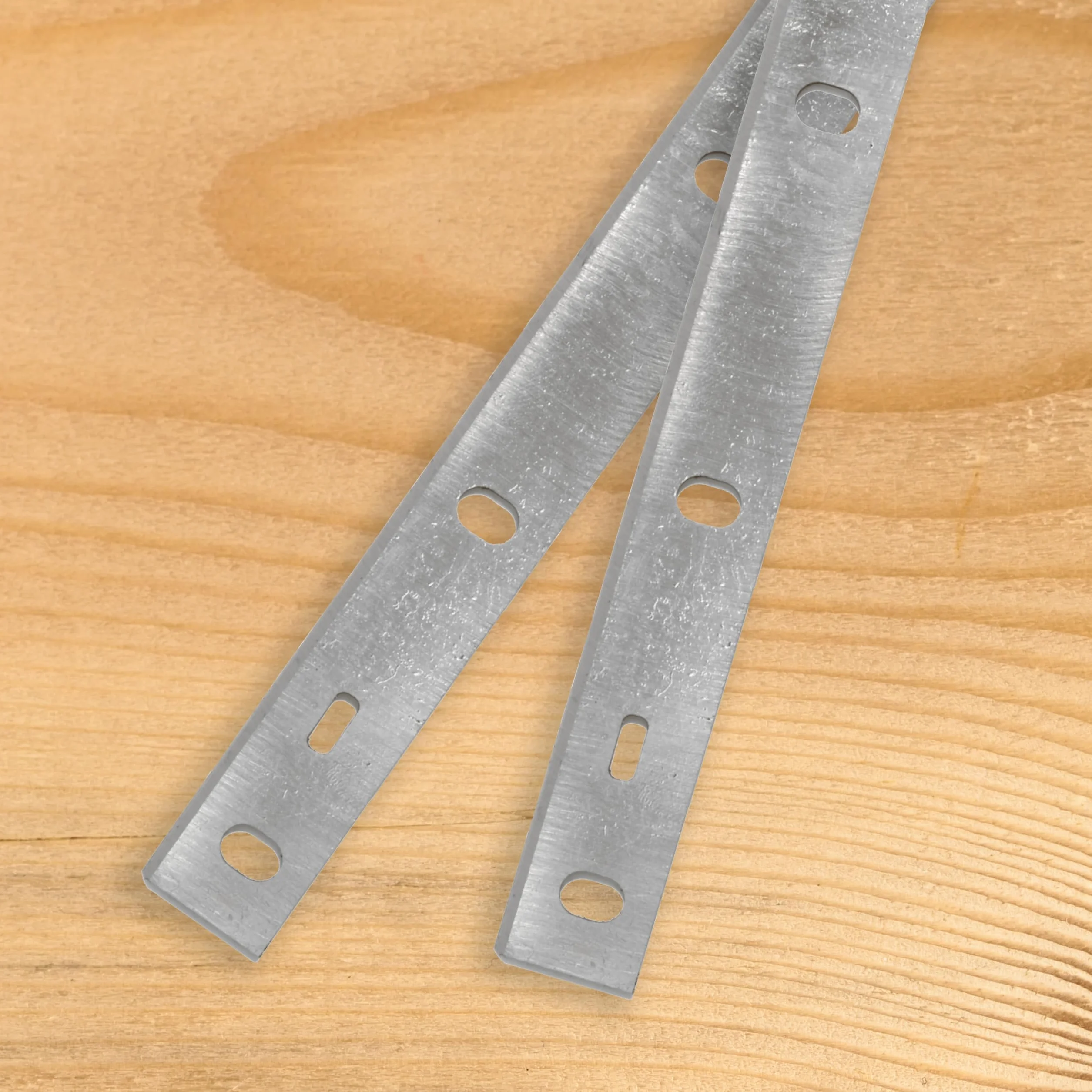 Güde 55138 Hobelmesser Paar zu GADH 200 (VE 2 Stück, Hobelmesser aus High Speed Steel) Silber