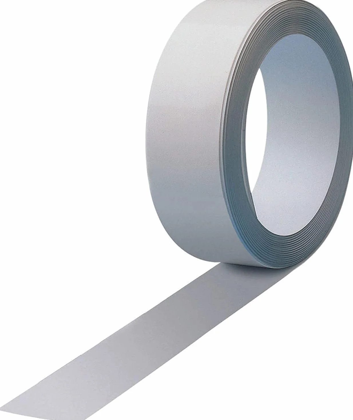 MAUL Metallband 500 cm x 3,5 cm | geeignet als Toniebox Regal, Bilderleiste, für Magnete und leichtes magnetisches Werkzeug | Länge zuschneidbar | Selbstklebendes Magnetband aus Stahlblech | Weiß