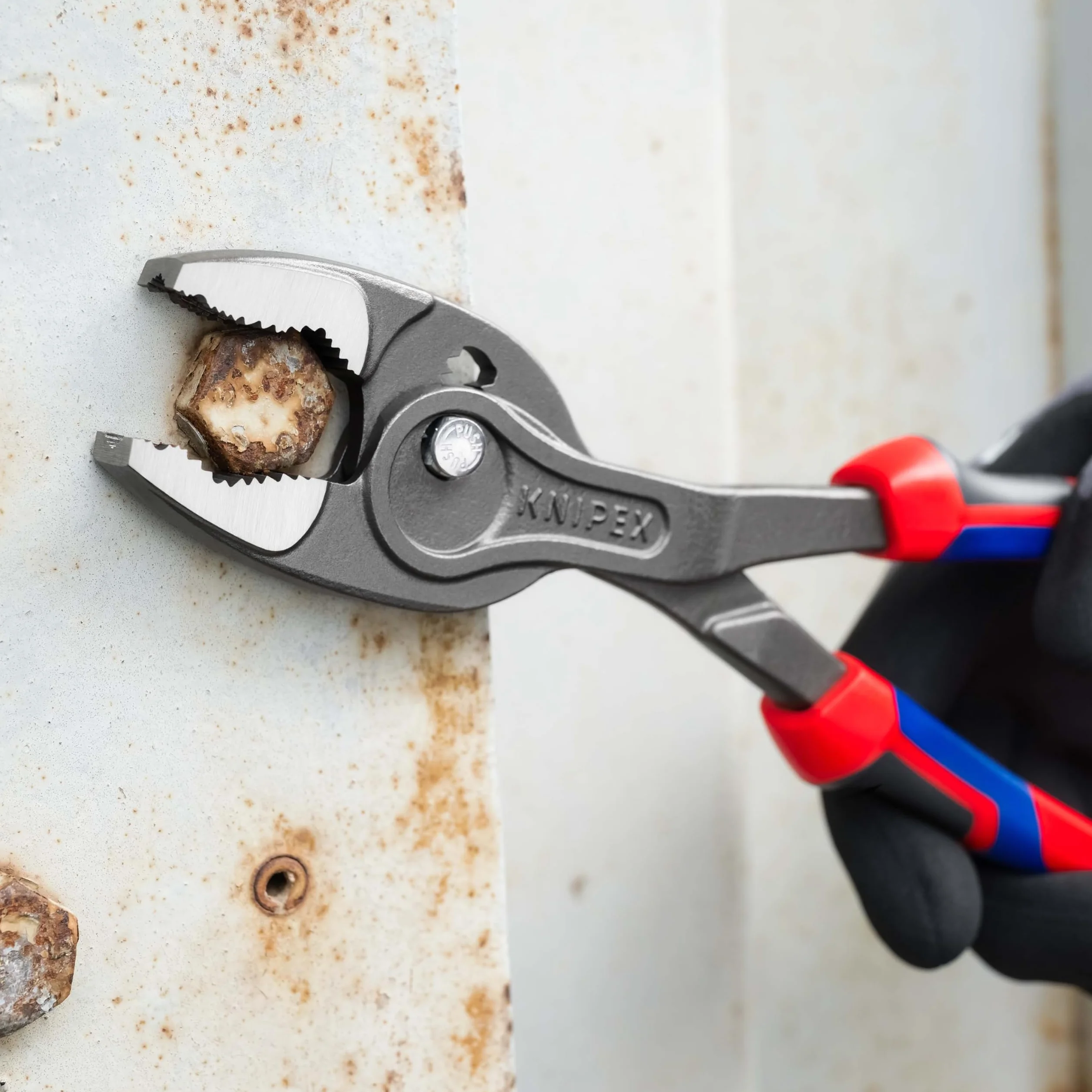 KNIPEX TwinGrip Front- und Seitengreifzange mit Comfort-Griffen 250 mm, 82 02 250