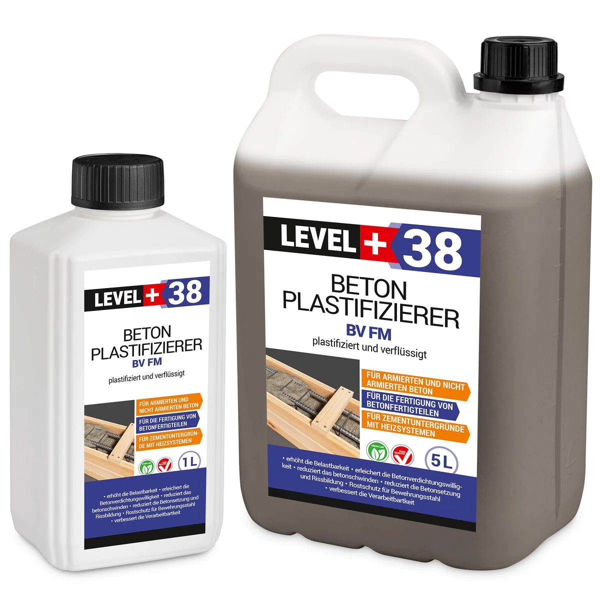 5 L Beton Plastifizierer Fließmittel Betonverflüssiger Zusatzmittel Estrich Zusatzmittel Betonfließmittel RM38
