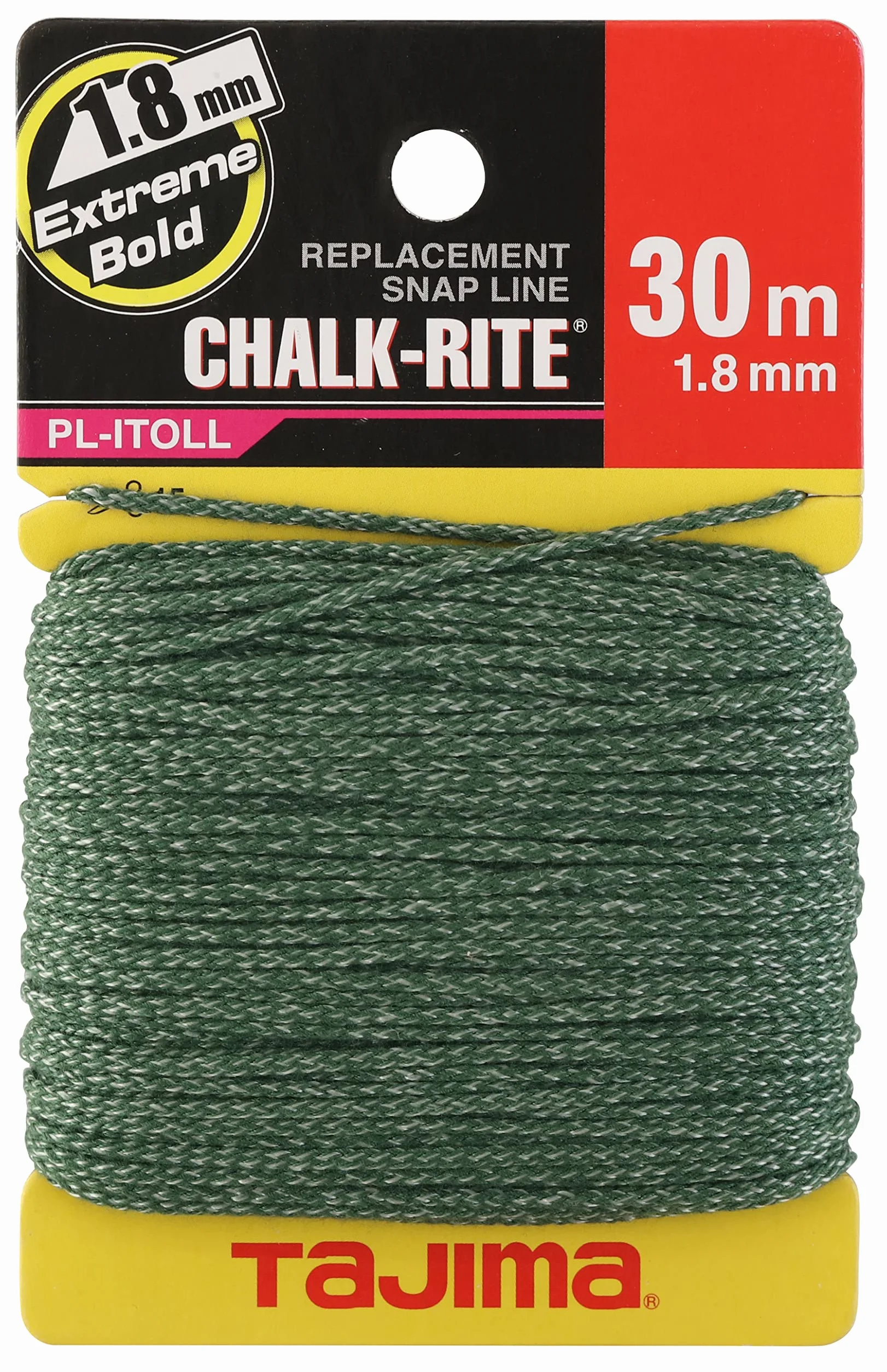 Tajima Ersatzschnur/Schlagschnur CHALK-RITE (1,8 mm x 30 m) PLITOLL