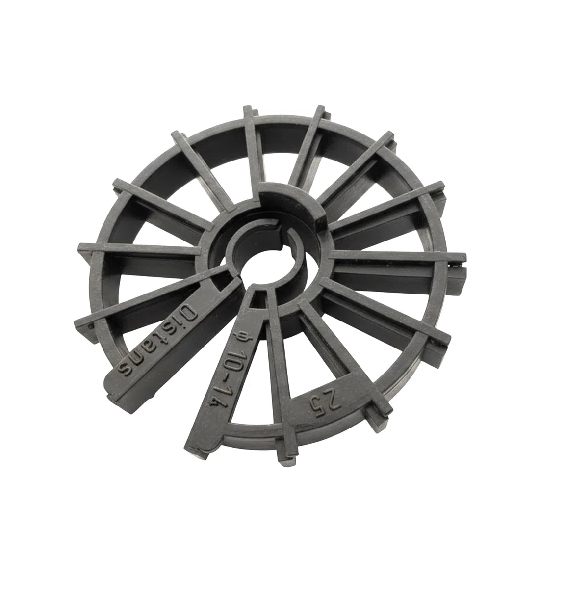 100 Stk. Ringabstandshalter 25 mm | Abstandshalter für Beton & Bewehrung | Abstandhalter Senkrechte | Bewehrung Sternchenabstandhalter | Bewehrung Keilen für betonstahl