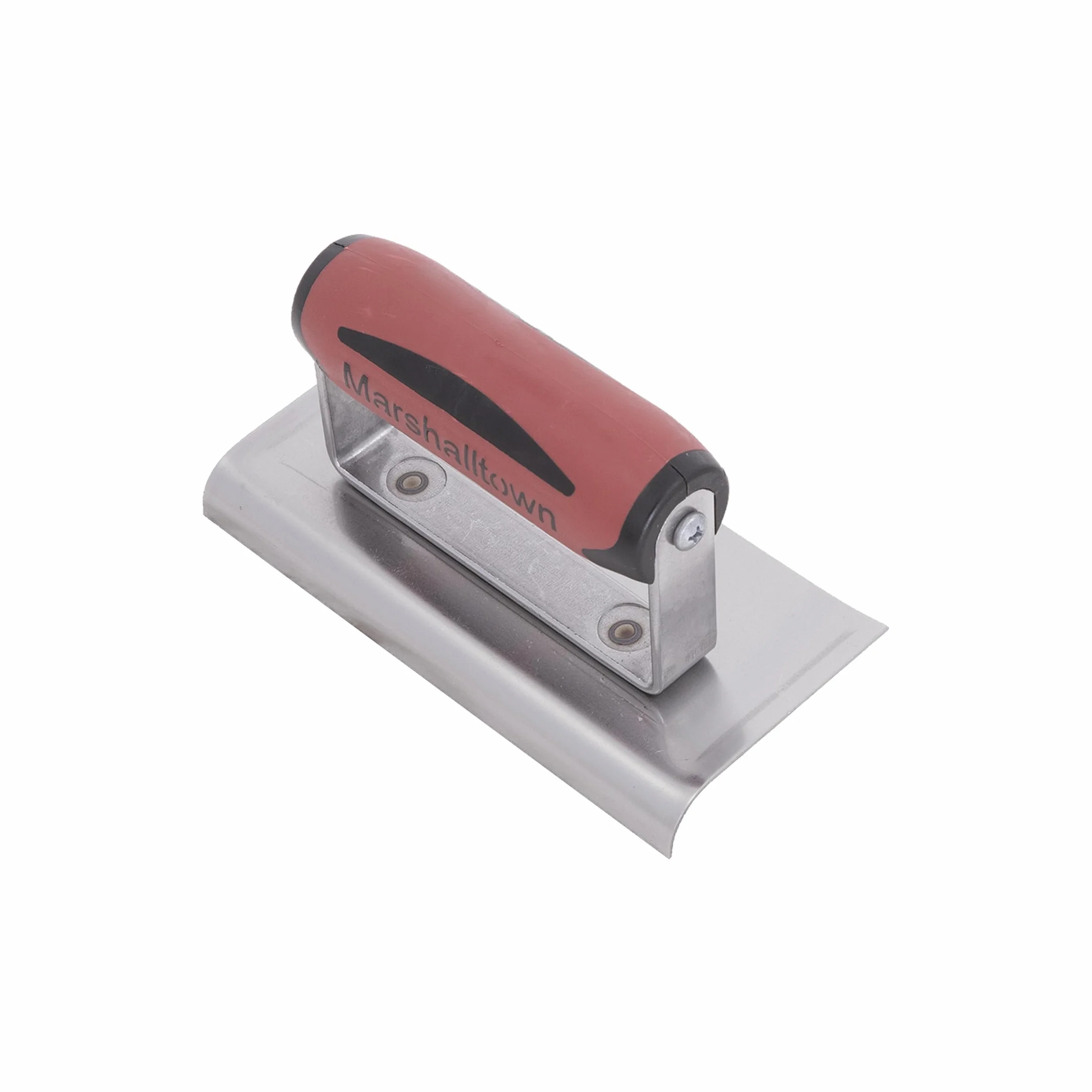 Marshalltown 136D Kantenkelle, gebogene Enden, Durasoft Griff, R 10 mm, L 13 mm, Carbonstahl, Maße:152x76 mm